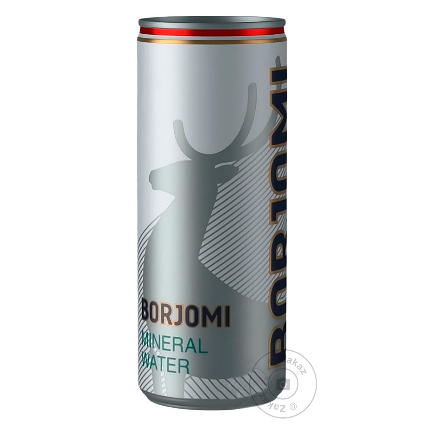 

Вода Borjomi мінеральна газована ж/б 0,33л