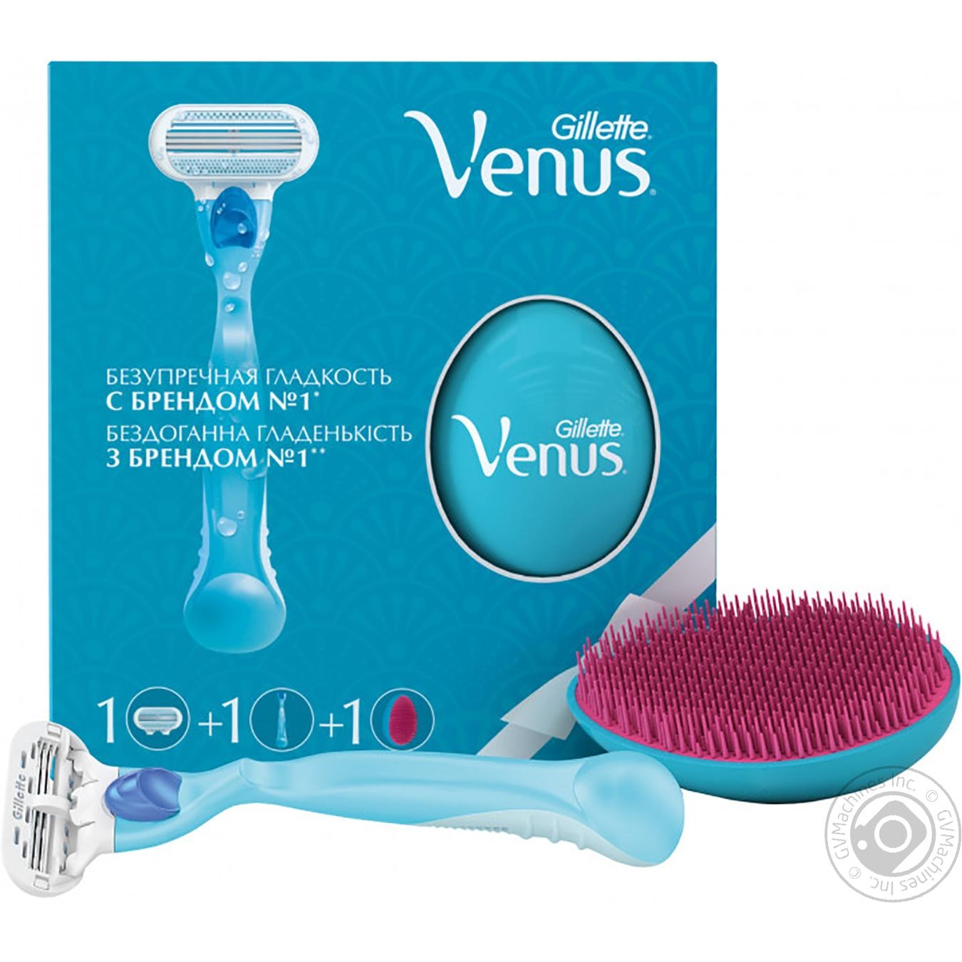

GILLETTE ПН VENUS БРИТВА+ГРЕБІ