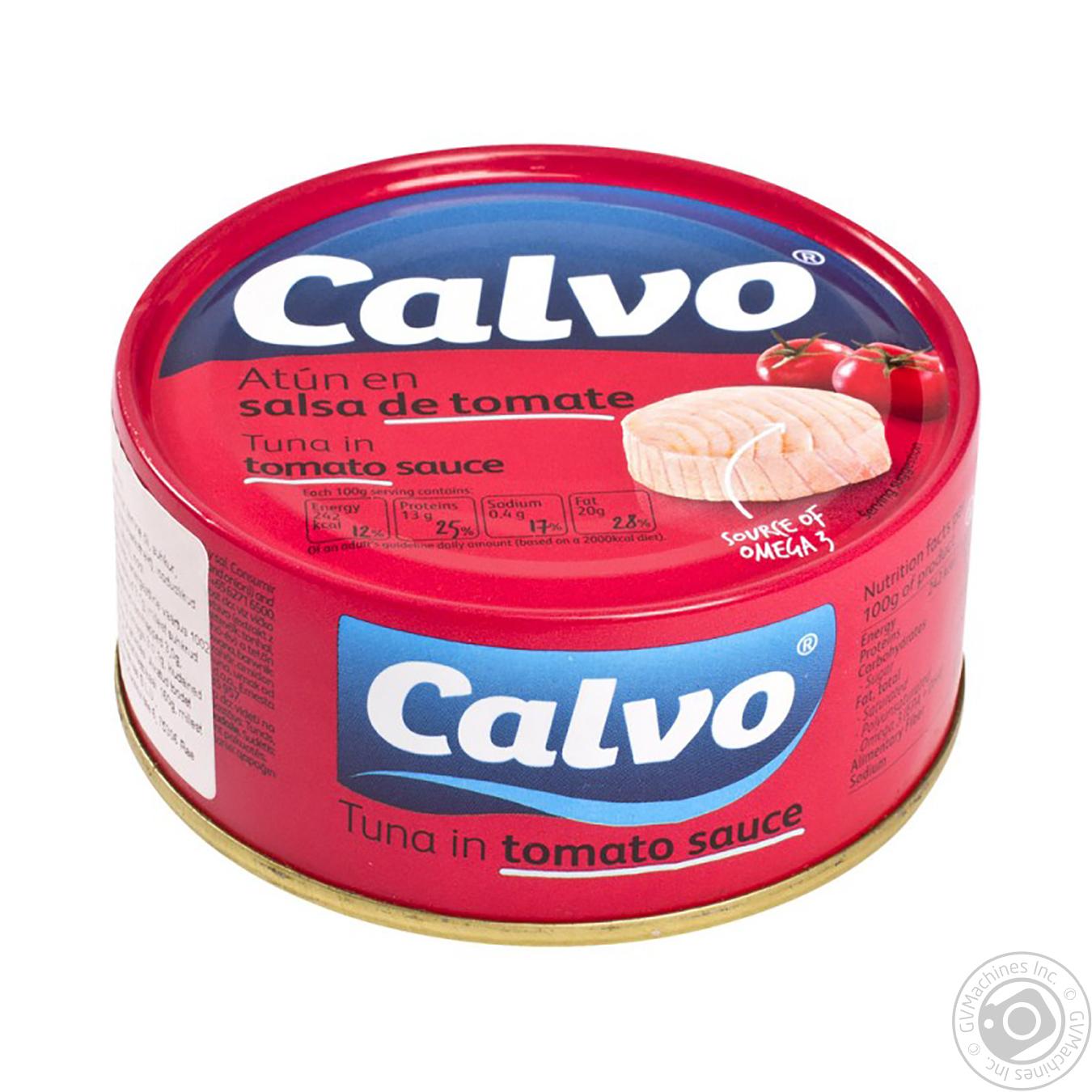 

Тунець Calvo в томатному соусі 160г