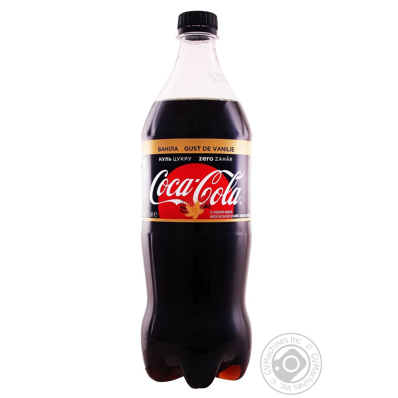 

Напій Coca-Cola Zero зі смаком ванілі сильногазований 1л