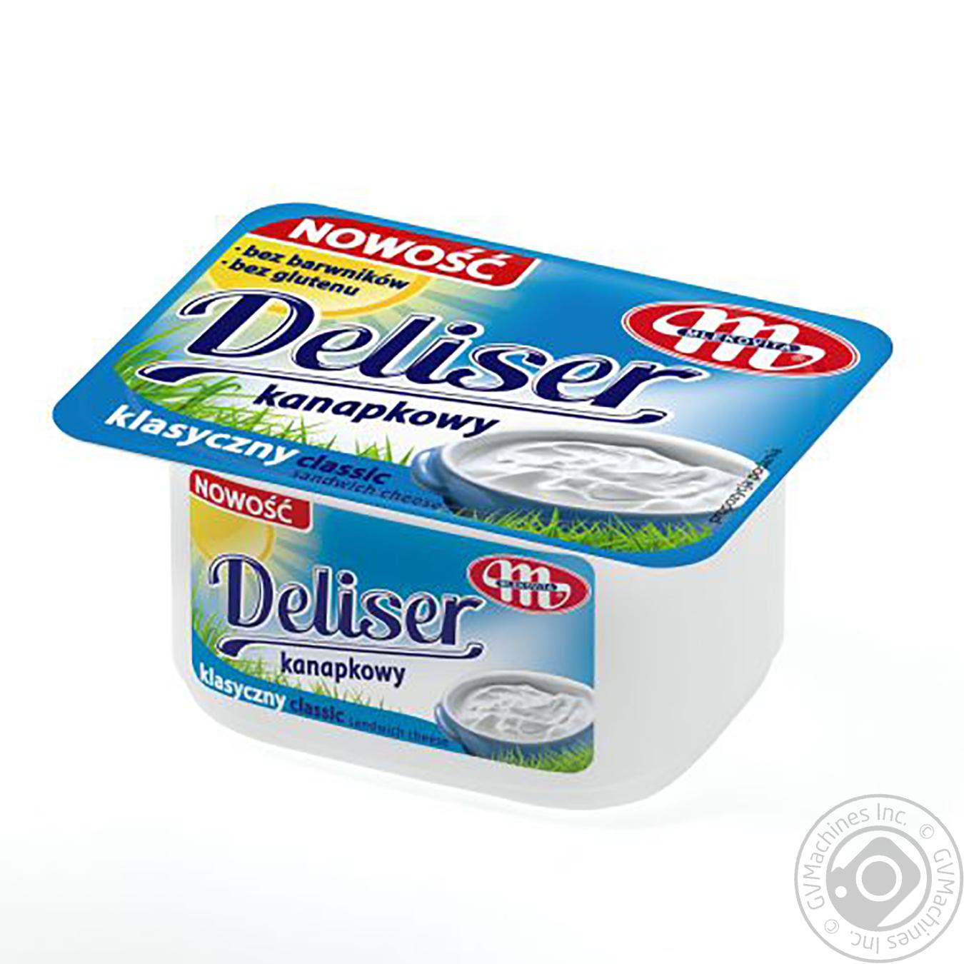 

Сир вершковий Mlekovita Deliser класичний 50% 125г