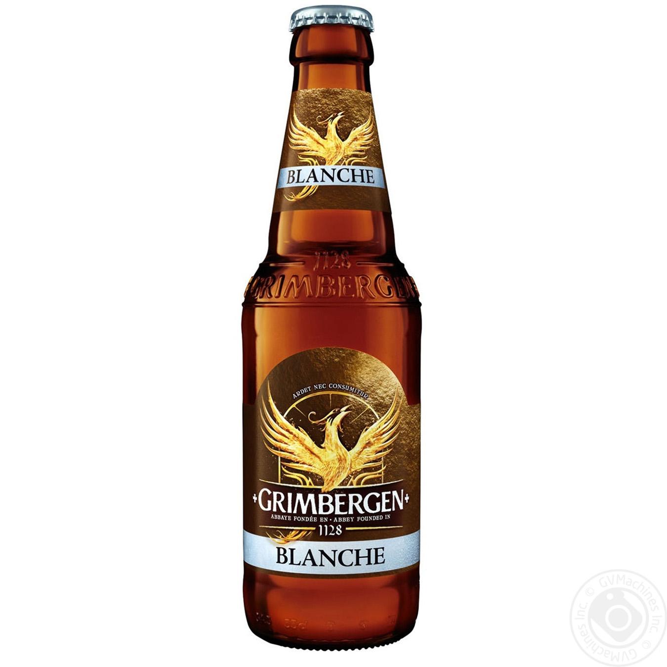 

Пиво Grimbergen Blanche світле нефільтроване 5.65% 0,33л