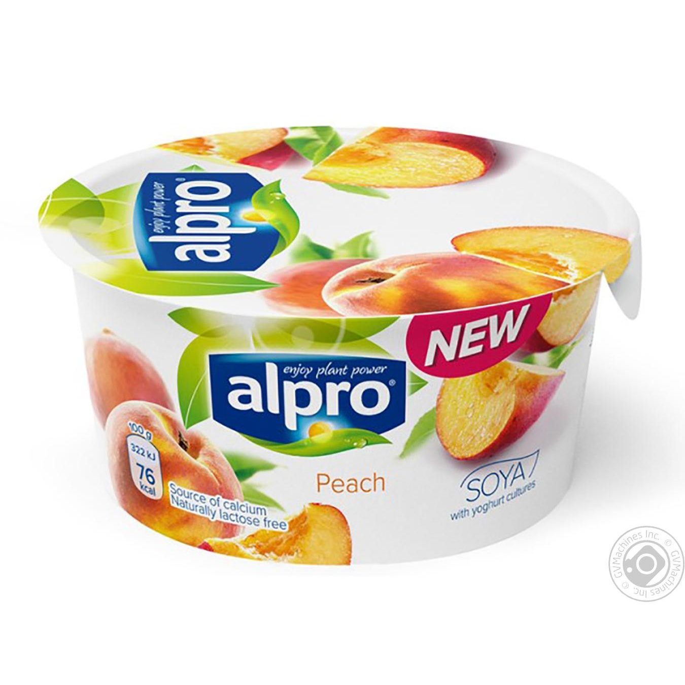 

Йогурт соєвий Alpro Персик 150г