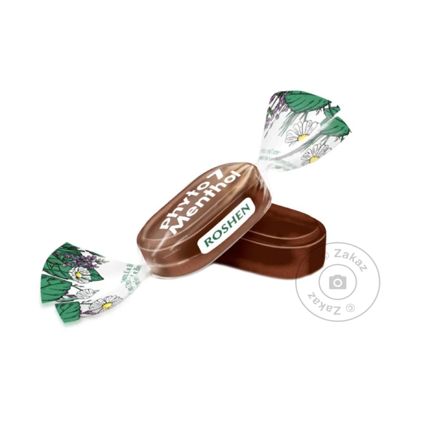 

Карамель Roshen Phyto-7 з ментолом вагова