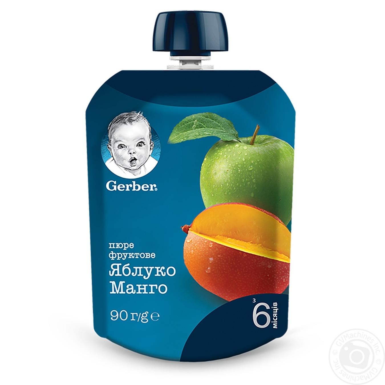 

Пюре Gerber яблуко манго 90г
