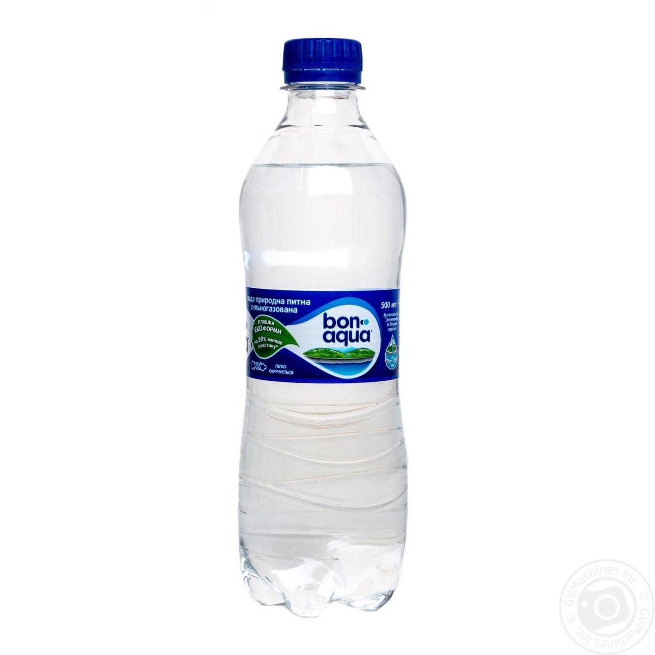 

Вода Бонаква сильногазована 0,5л