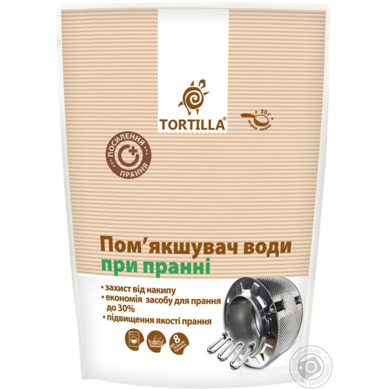 

Засіб Tortilla для пом'якшення води при пранні 400г