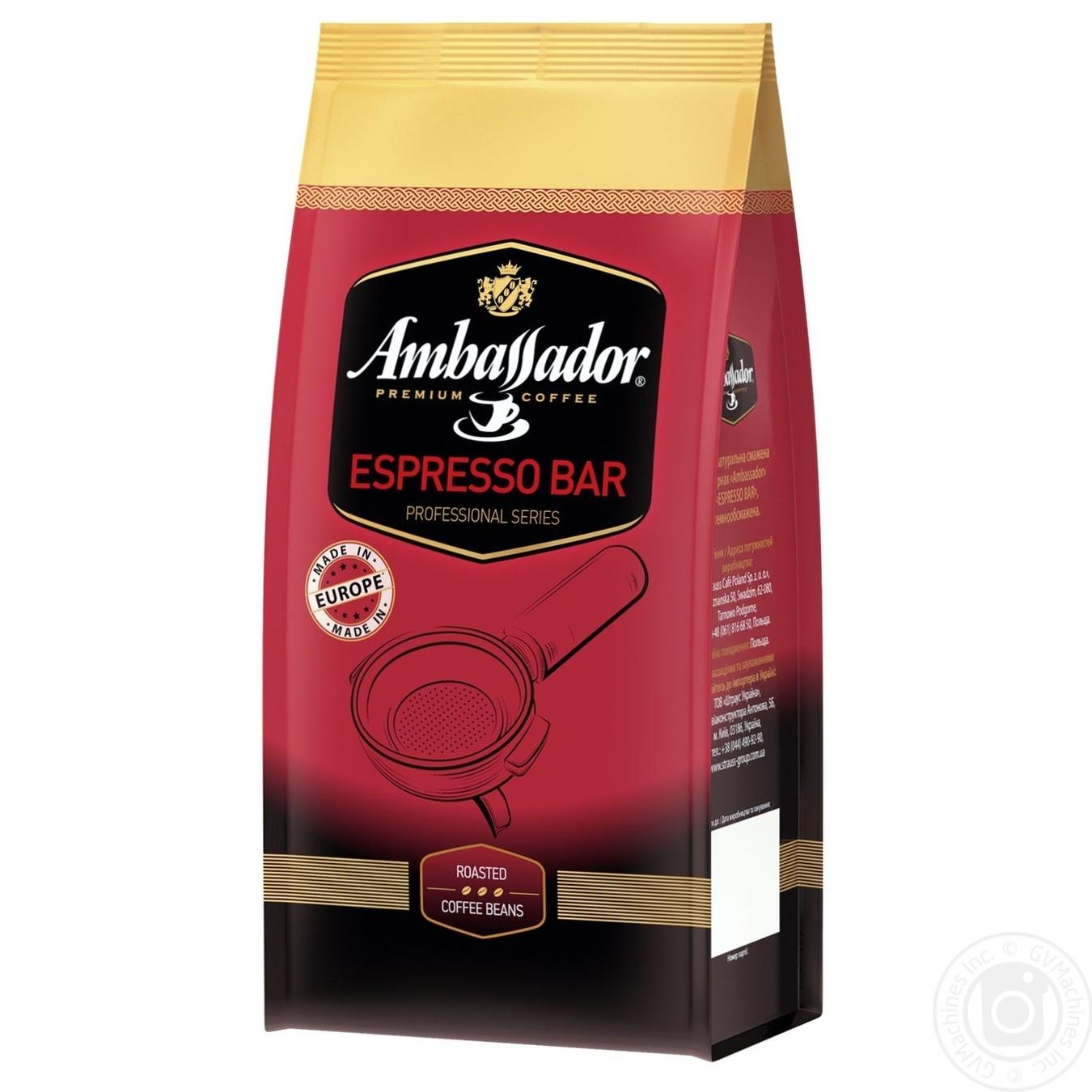 

Кава Ambassador Espresso Bar в зернах 1кг