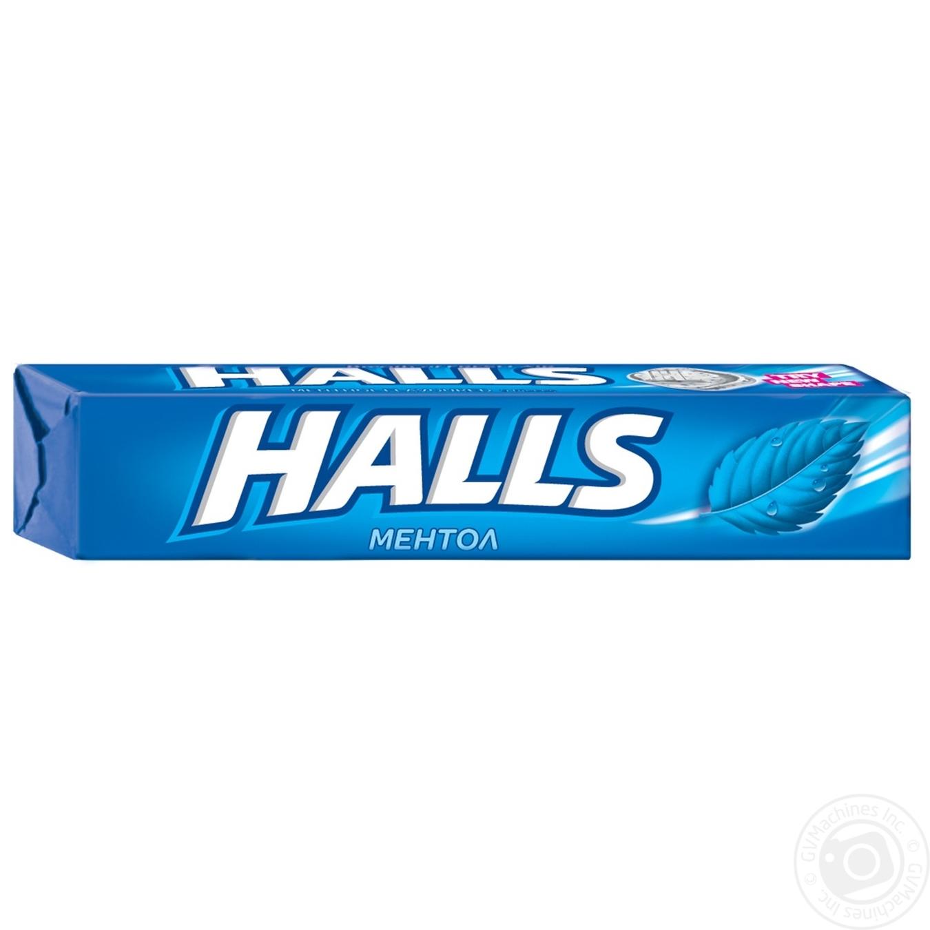 

Льодяники Halls зі смаком ментолу 25,2г