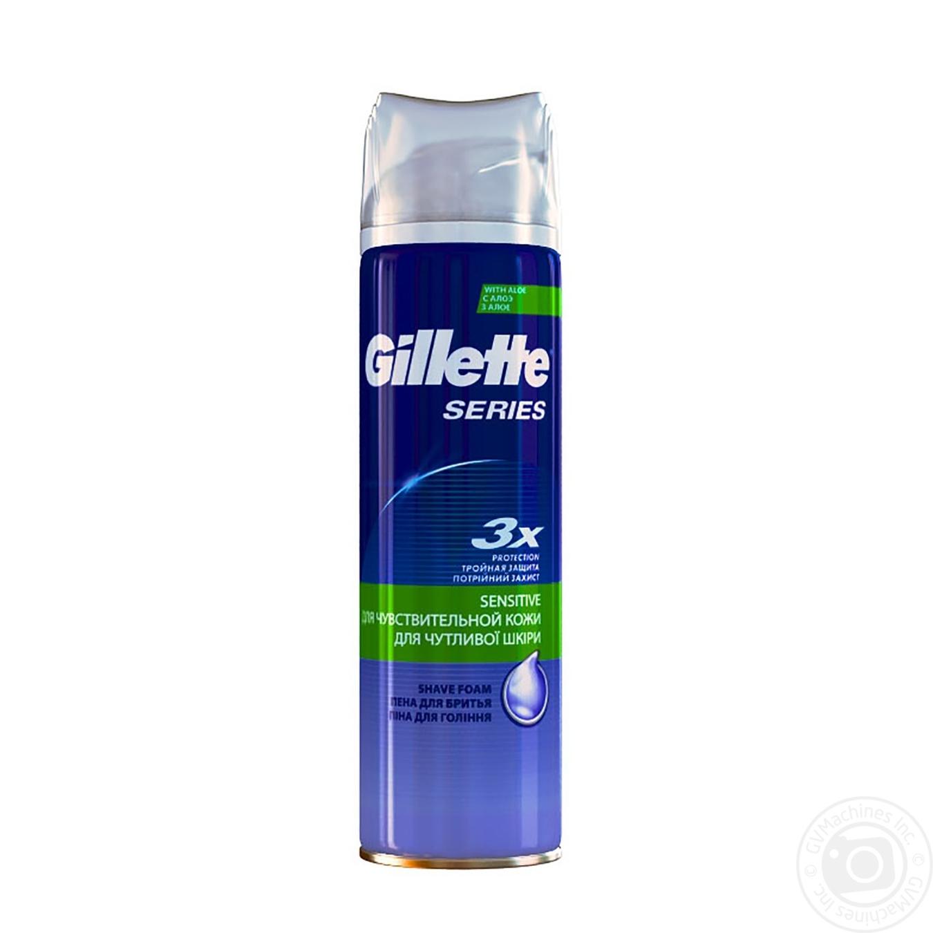 

Піна для гоління Gillette Blue Sensitive 250мл