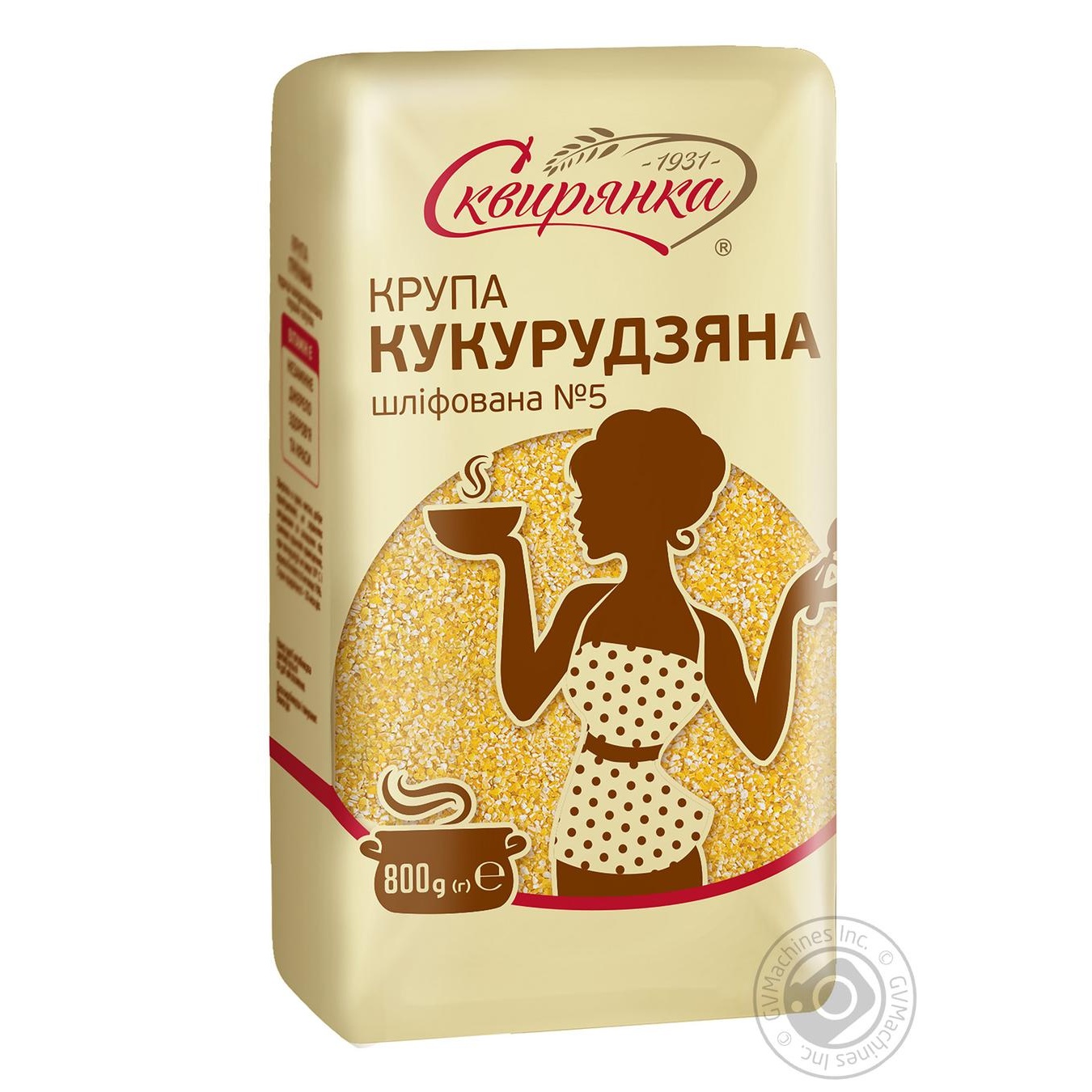 

Крупа кукурудзяна Сквирянка шліфована №5 800г