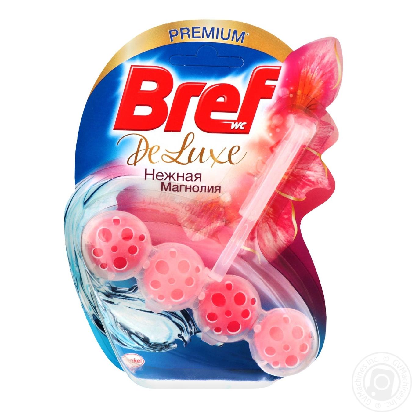 

Туалетний блок Bref De luxe ніжна магнолія 3х50г