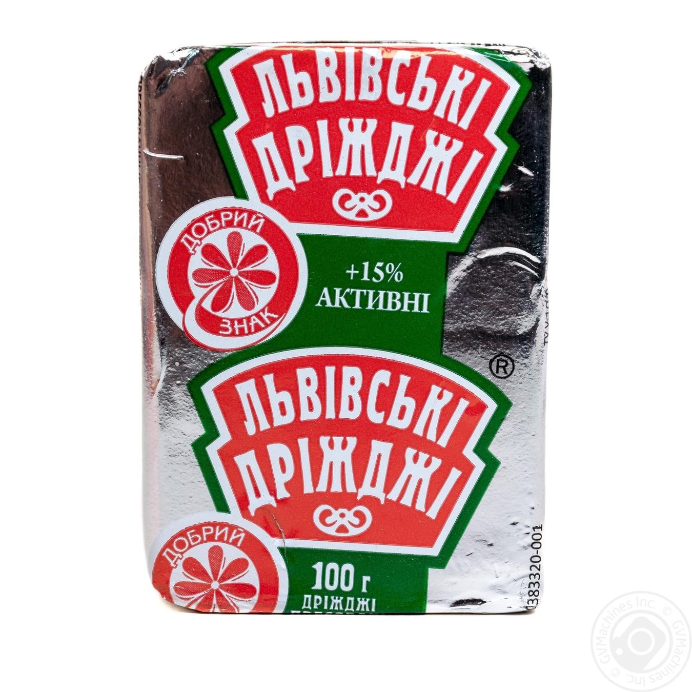 

Львівські дріжджі 100г