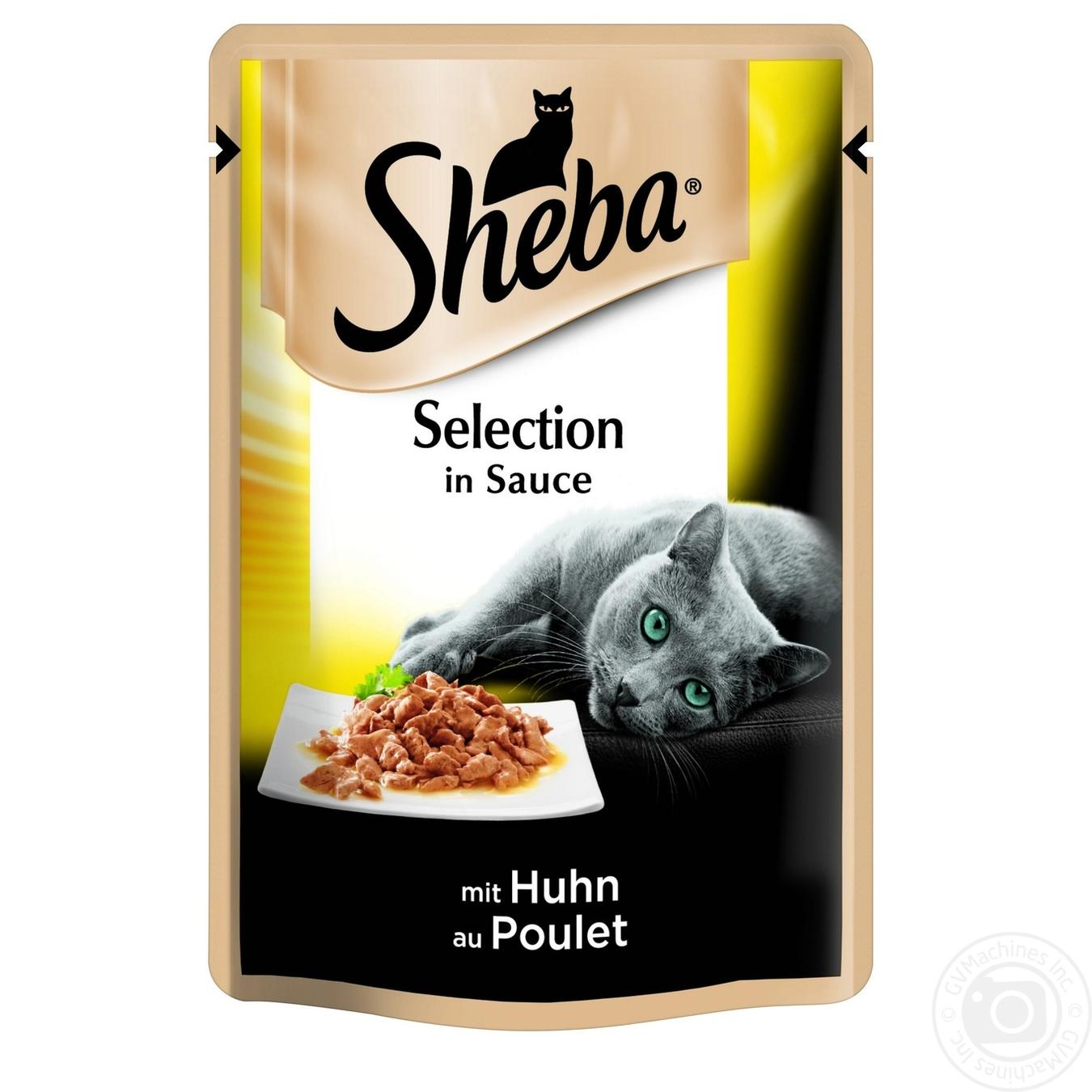 

Корм Sheba для котів з куркою в соусі 85г