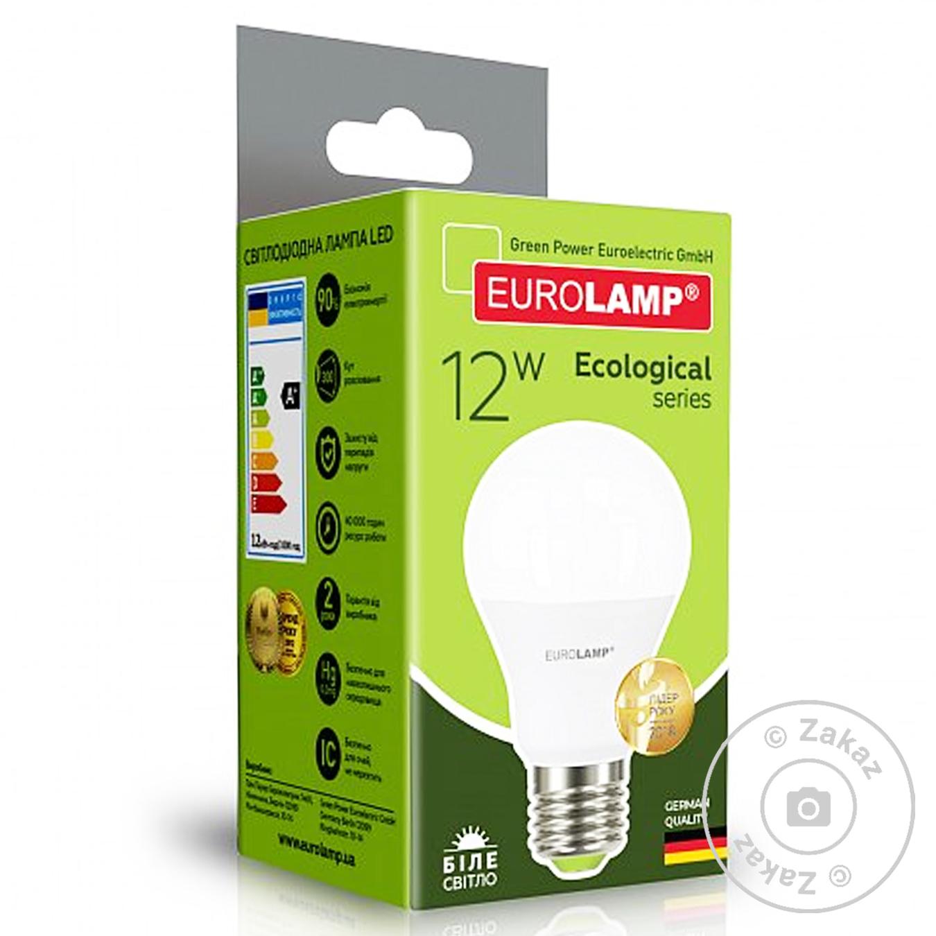 

EUROLAMP ЕКО LED А60 12W E27 K4000