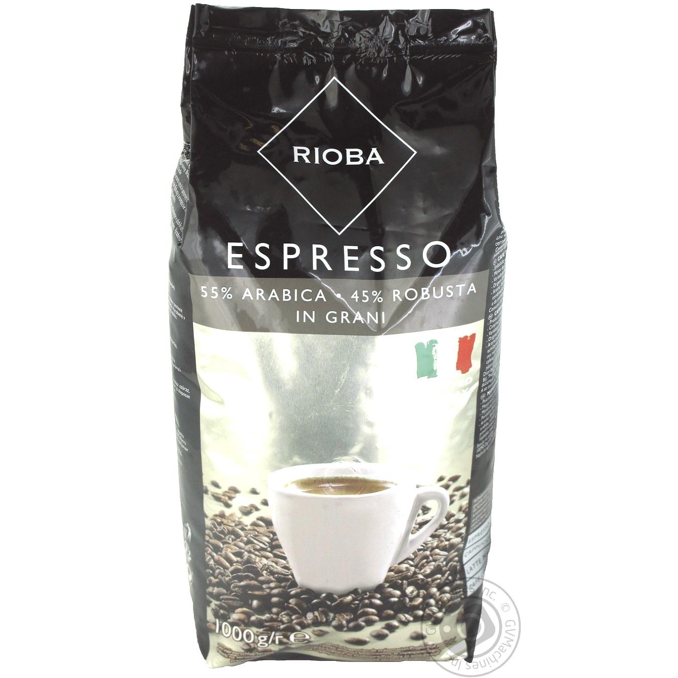 

Кава Rioba Espresso в зернах 1кг