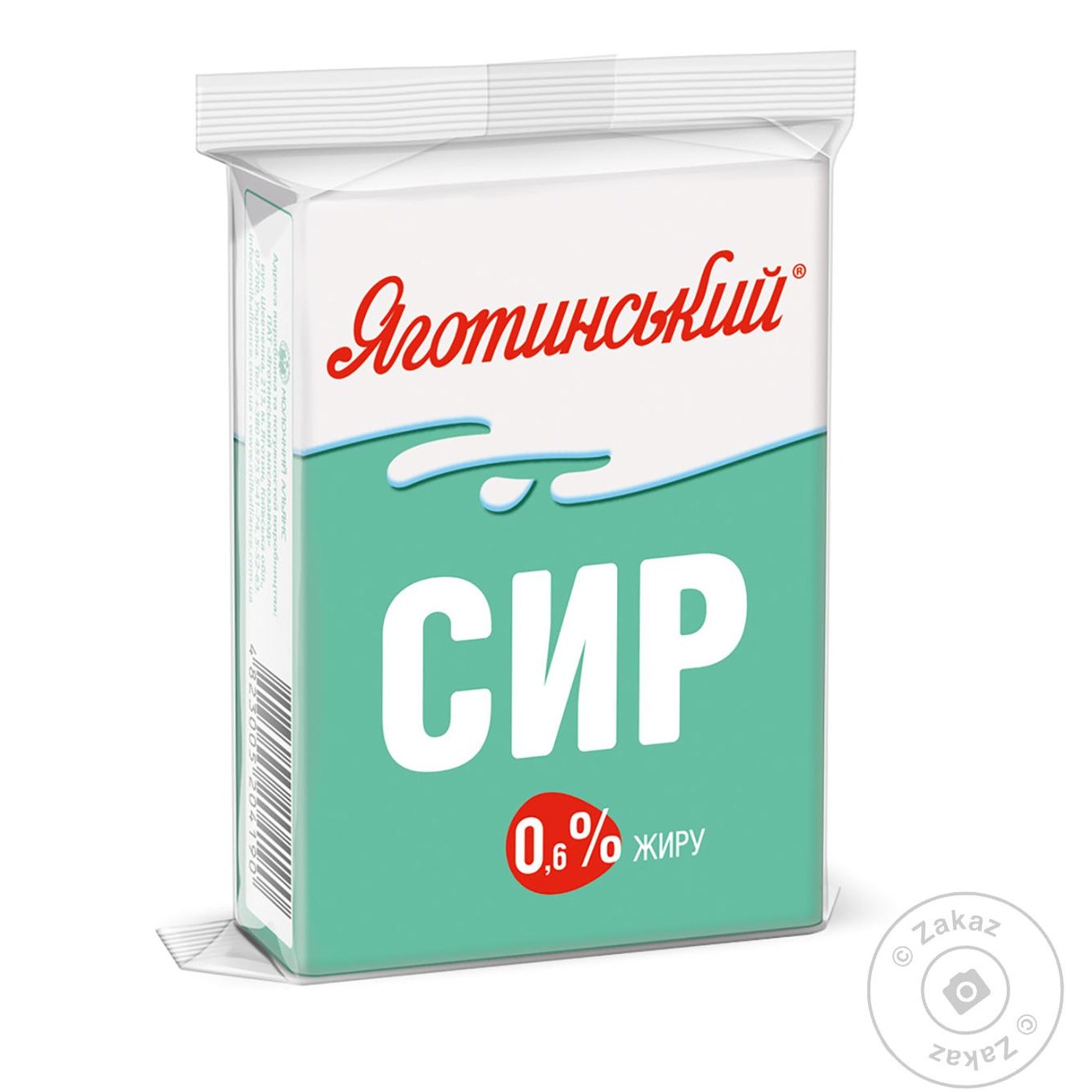 

Сир кисломолочний Яготинський 0,6% 200г