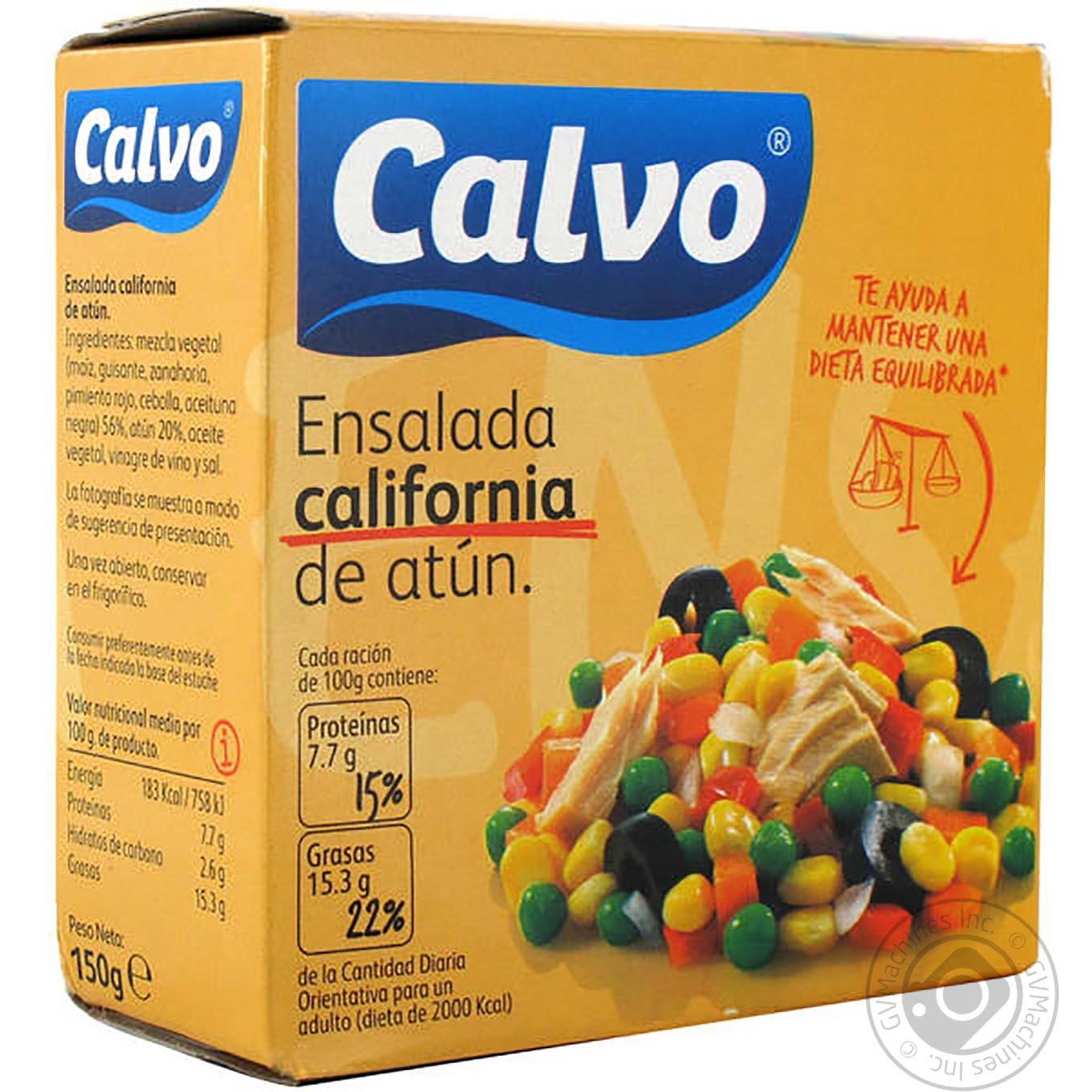

Салат Calvo з тунця 150г