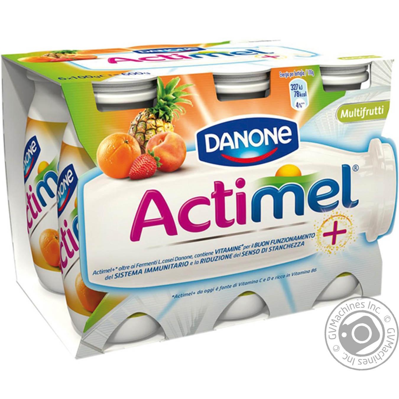 

Кисломолочний продукт Danone Actimel Мультифрукт 1,5% 6*100г