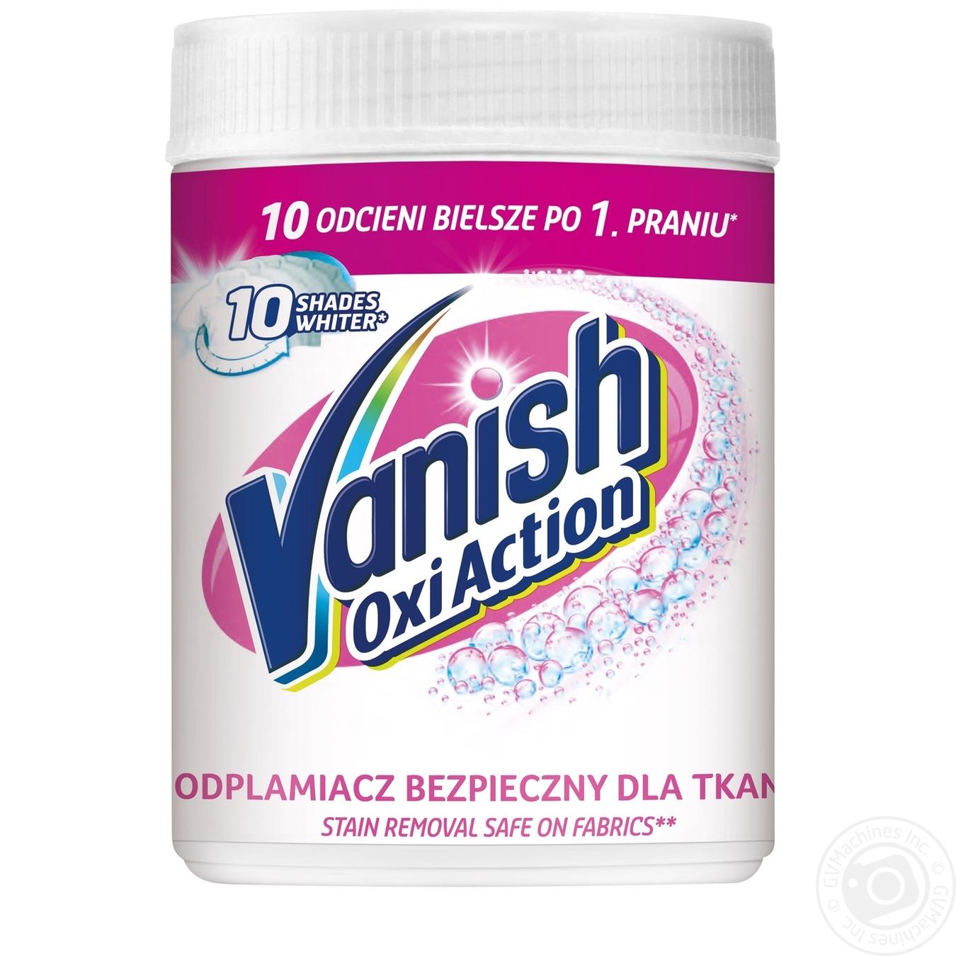 

Порошок Vanish Плямовивідник-відбілювач 625г