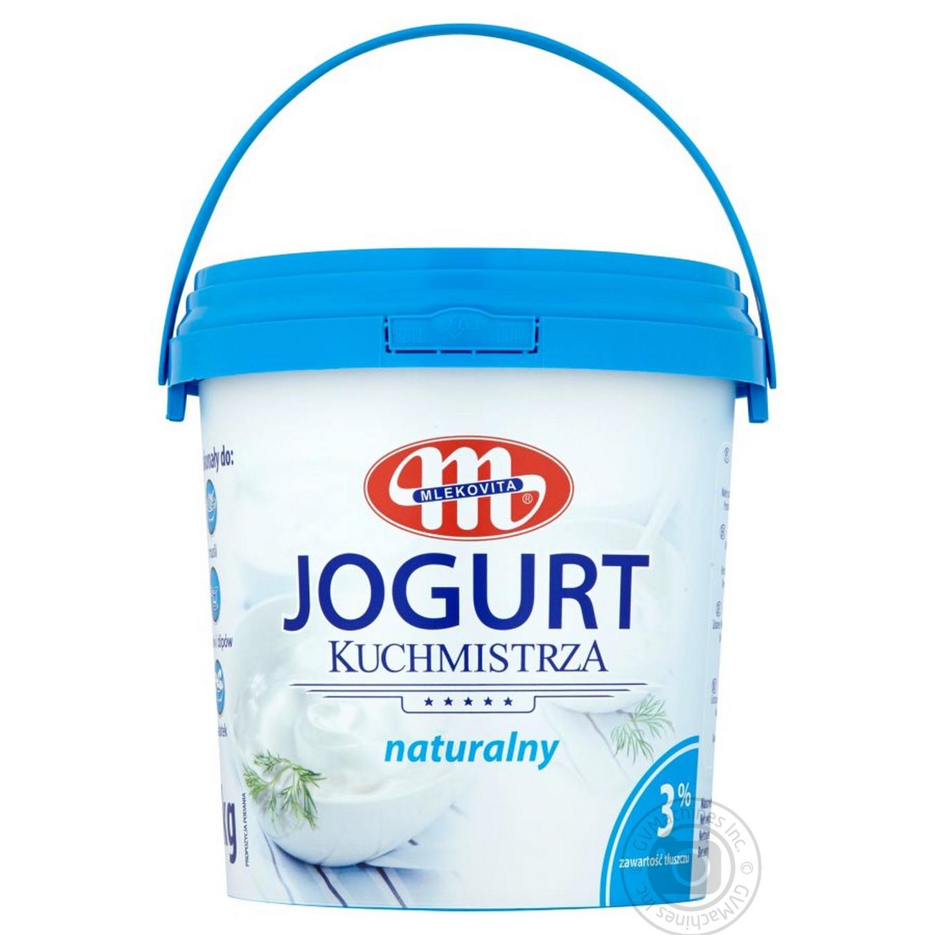 

Йогурт Mlekovita Kuchmistrza 3% 1000г