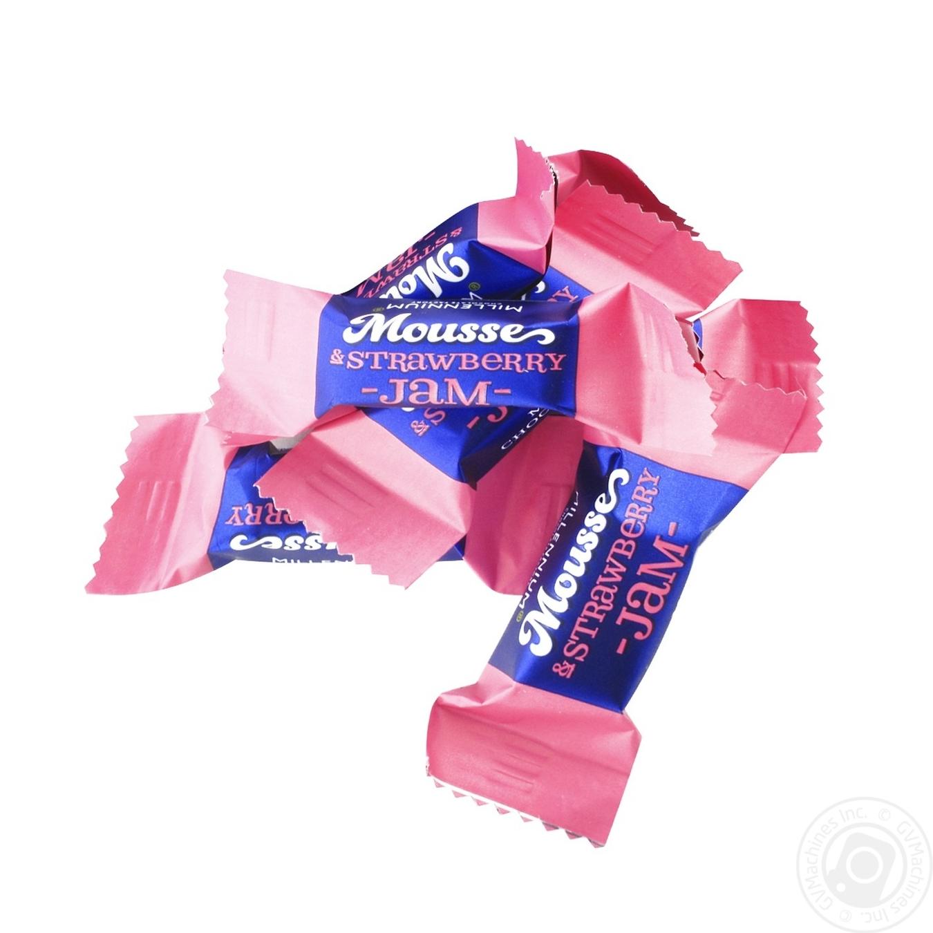 

Цукерки Millennium Mousse полуниця