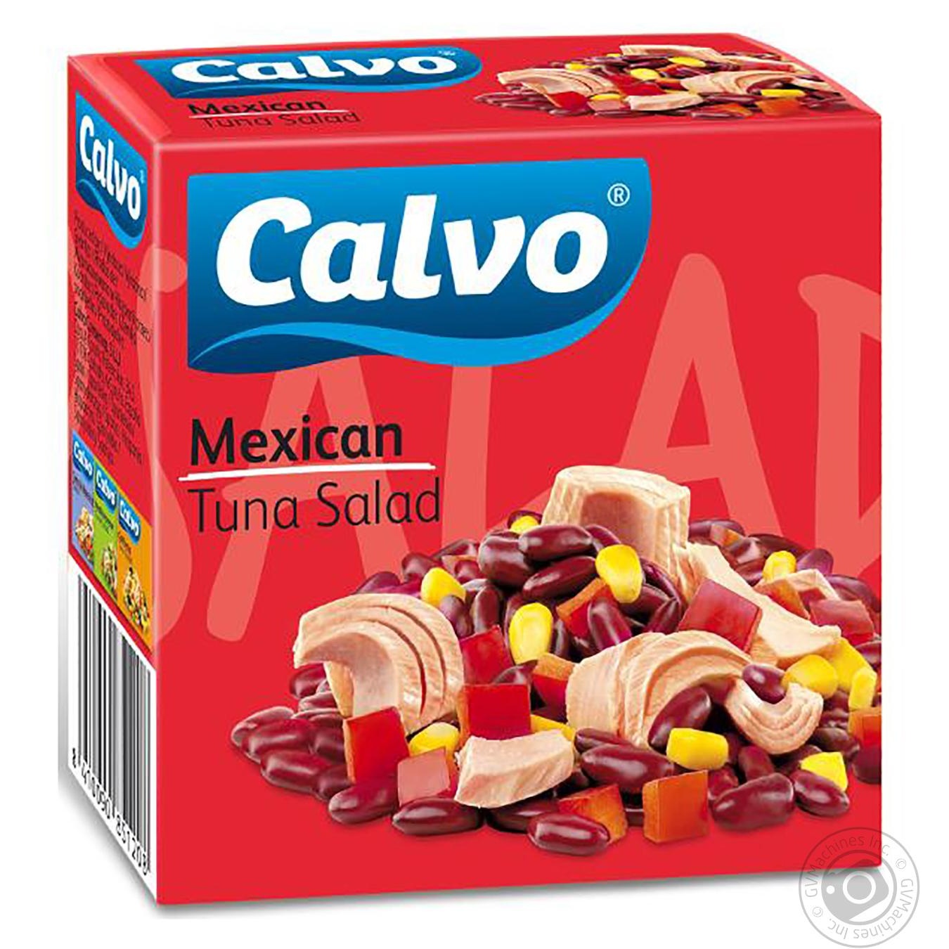 

Салат з тунцем Calvo Mexican 150г
