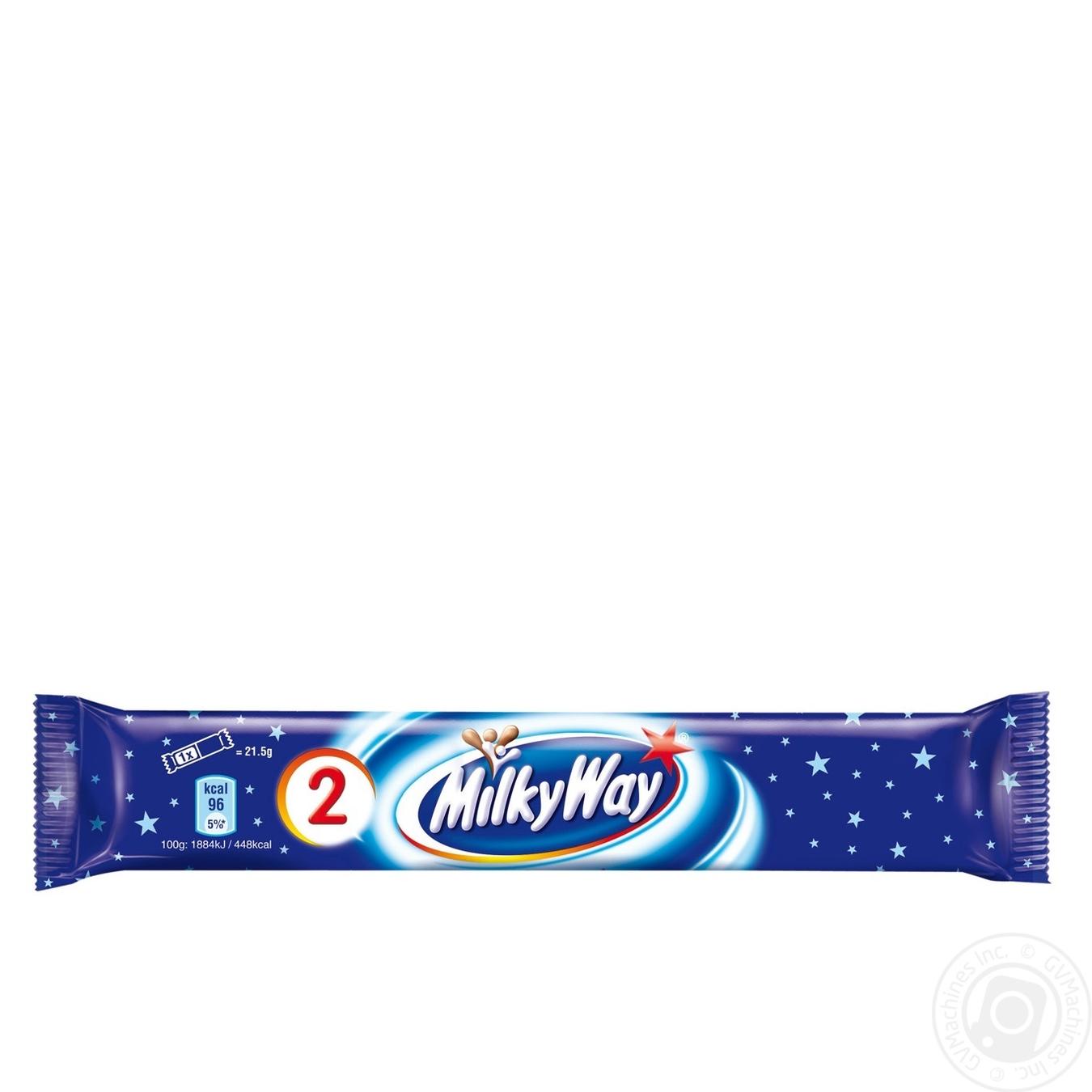 

Батончик Milky Way Twin з суфле в молочному шоколаді 43г (2*21,5г)