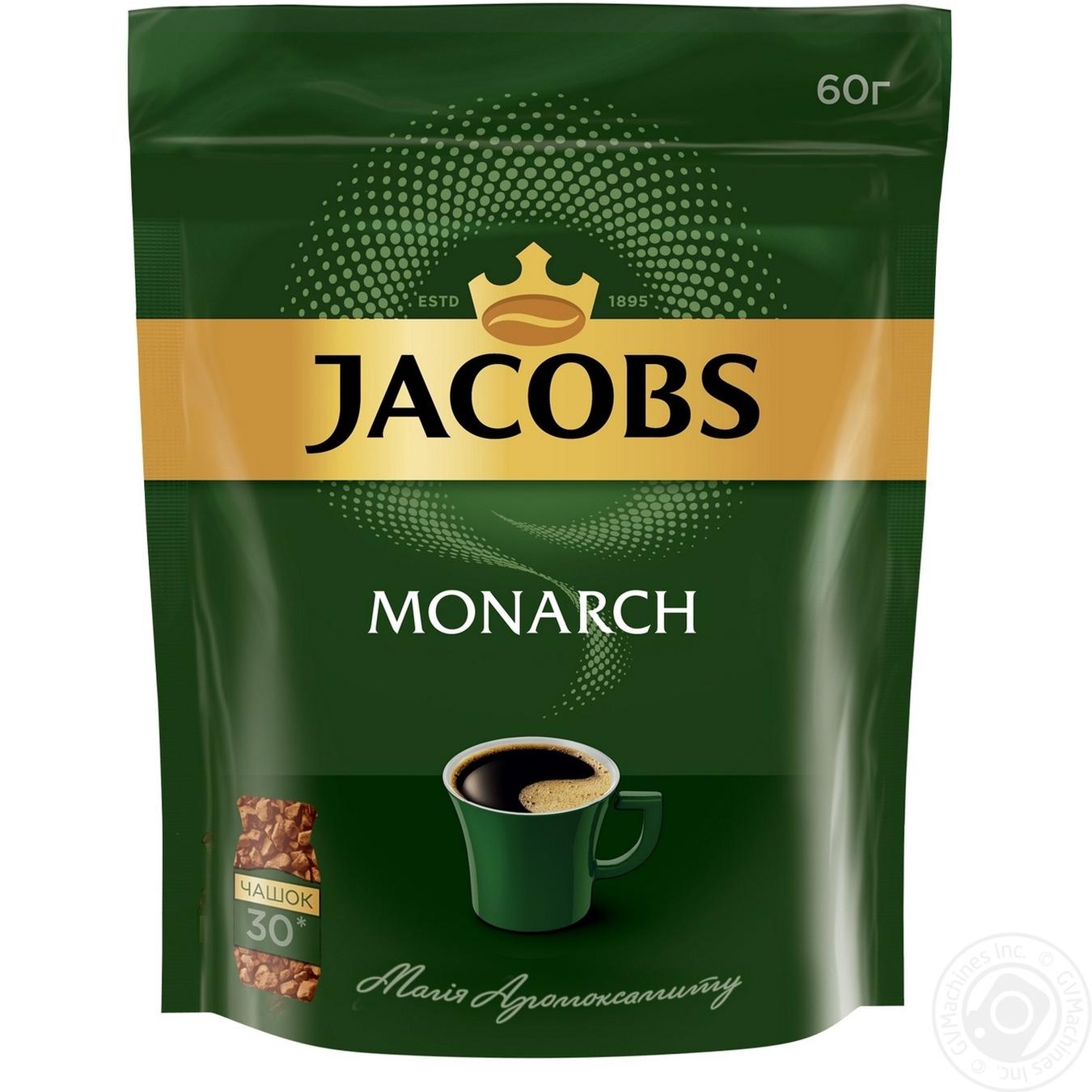 

Кава Jacobs Monarch розчинна сублімована 60г