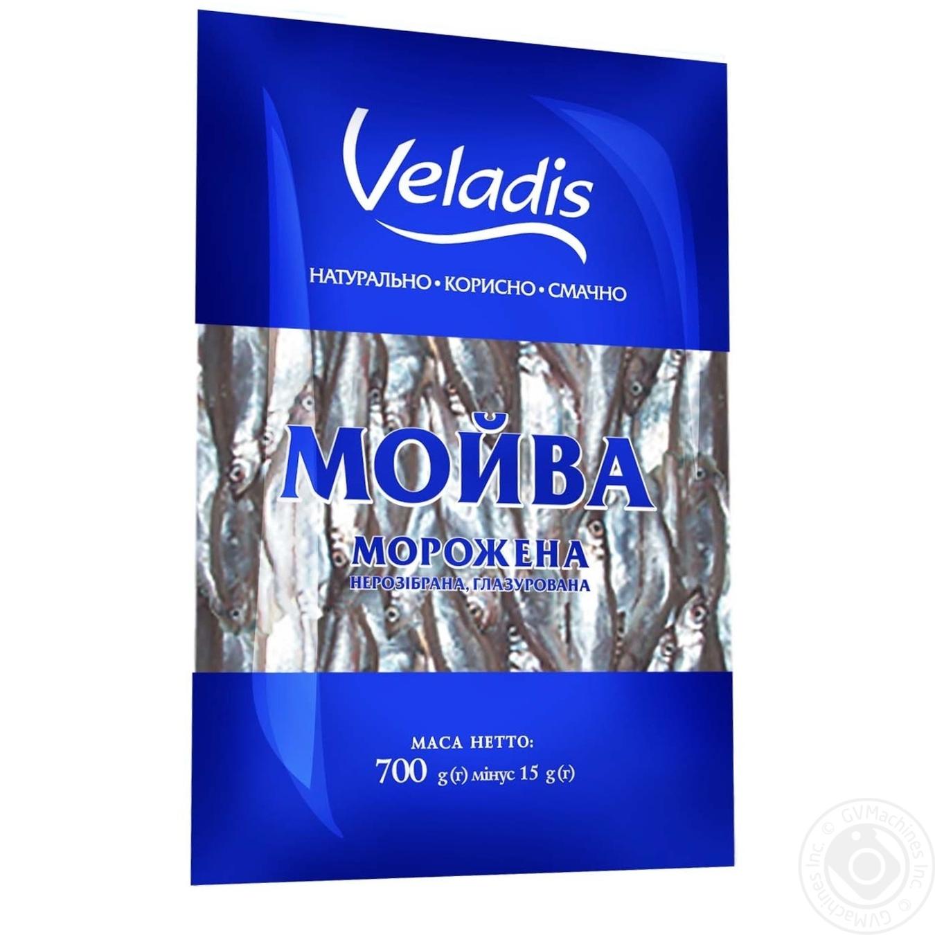 

Мойва Veladis нерозібрана глазурована морожена 700г