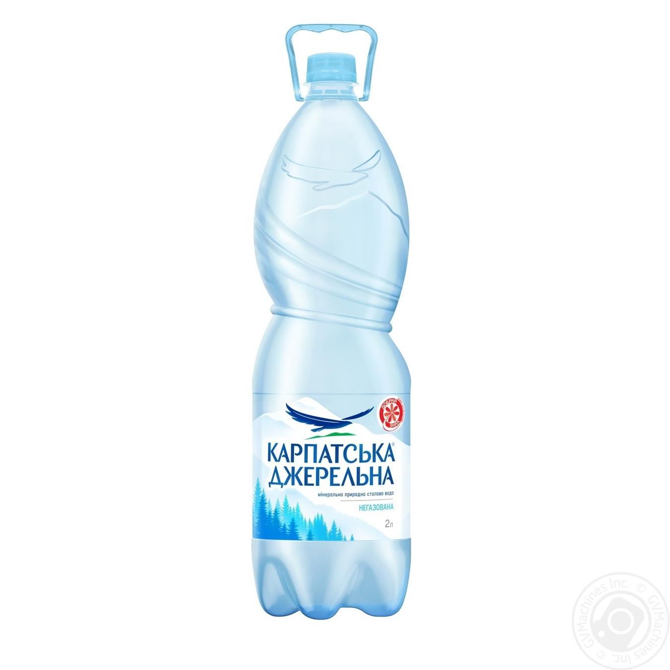 

Вода мінеральна Карпатська Джерельна негазована 2л