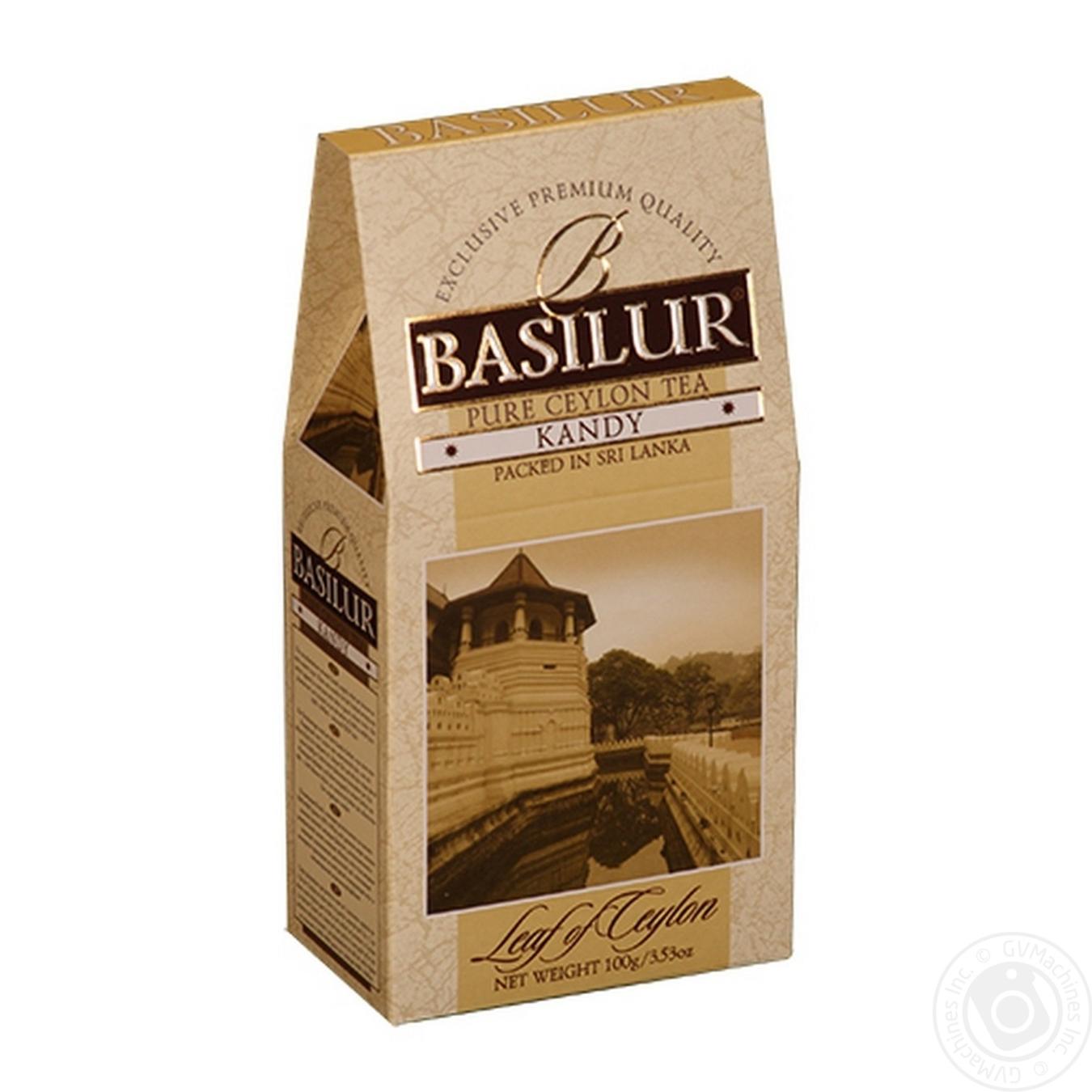 

Чай Basilur чорний Kandy 100г