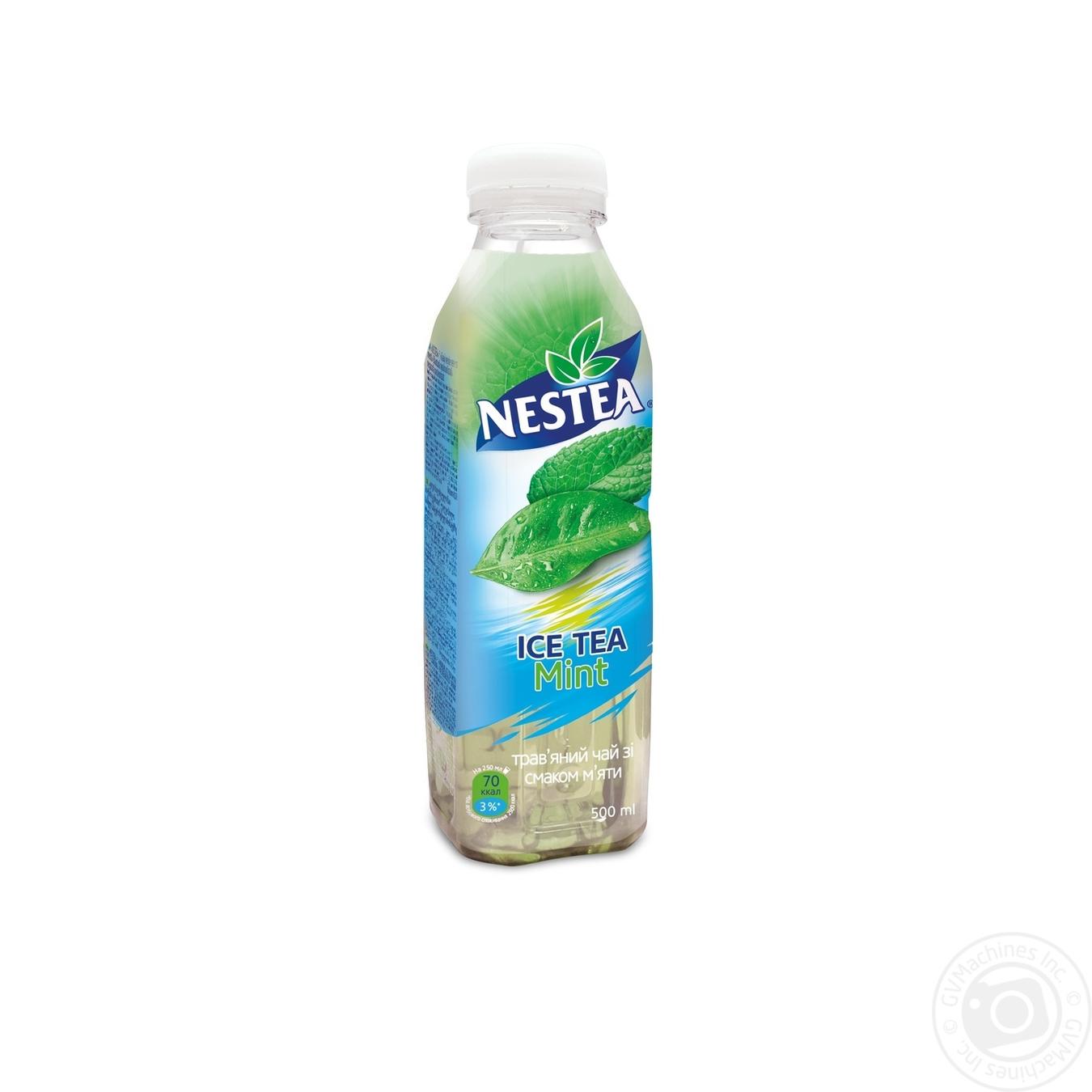 

Чай трав'яний холодний Nestea Ice Tea зі смаком м'яти 500мл