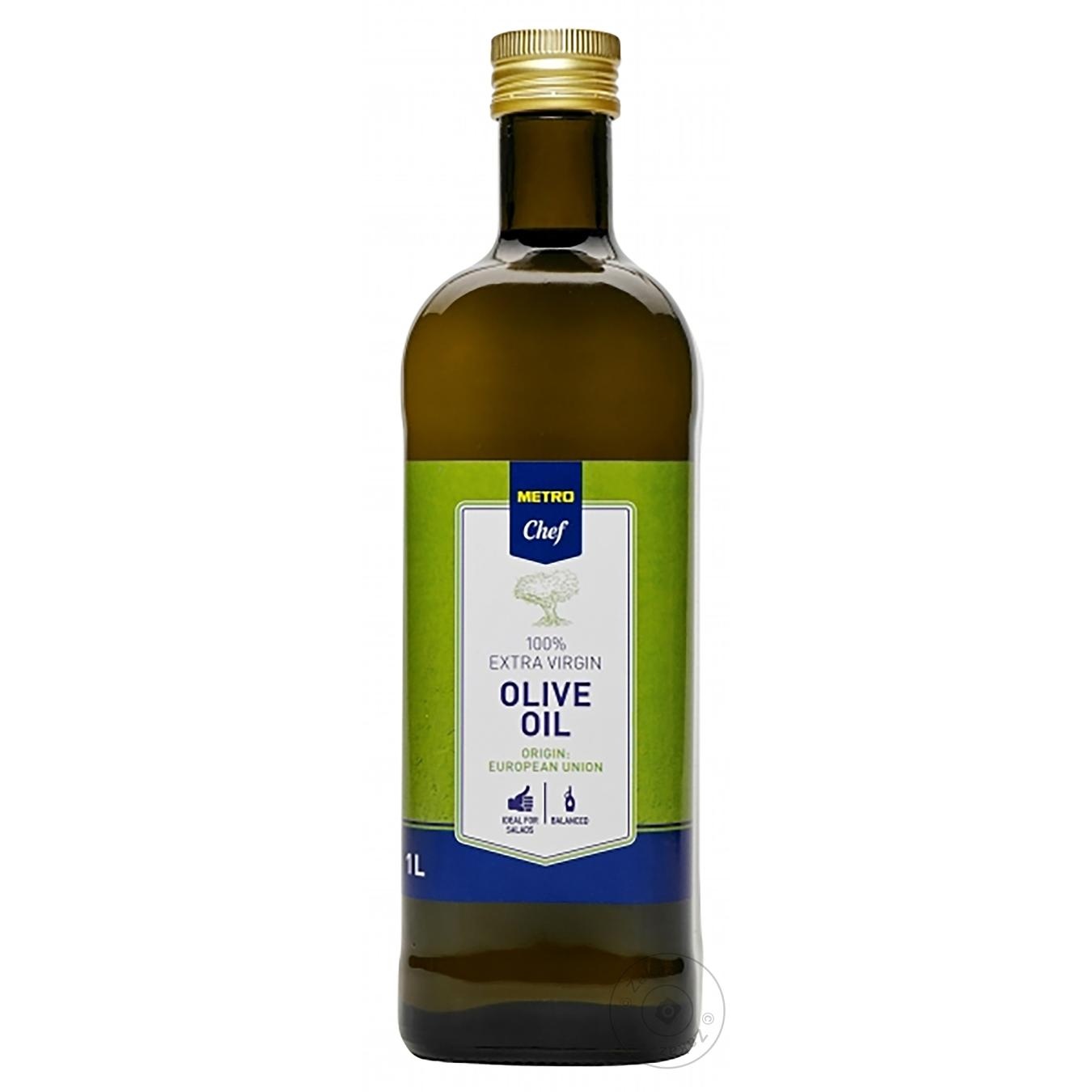 

Олія оливкова Metro Chef Extra Virgin 1л