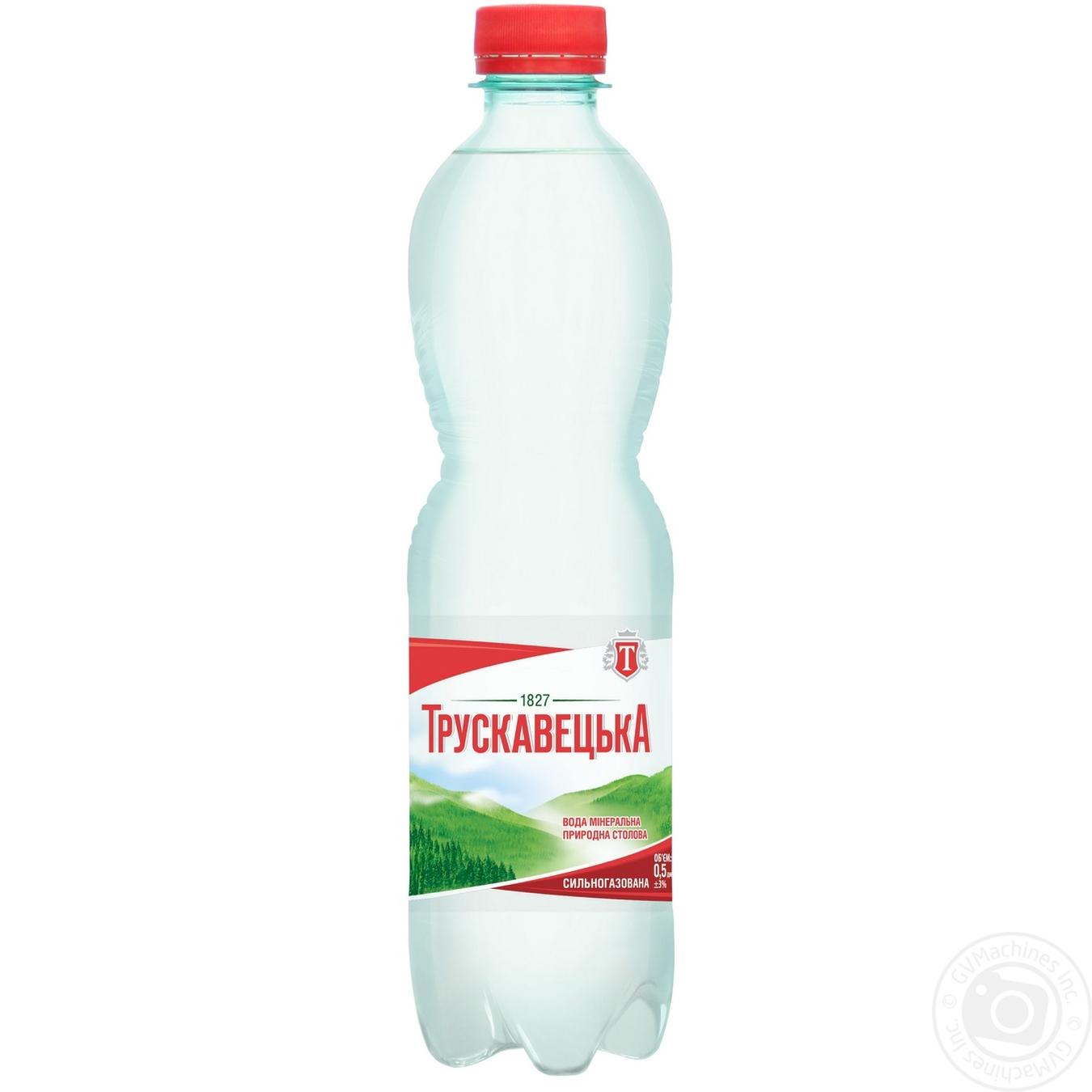 

Мінеральна вода Трускавецька природна столова сильногазована 0,5л