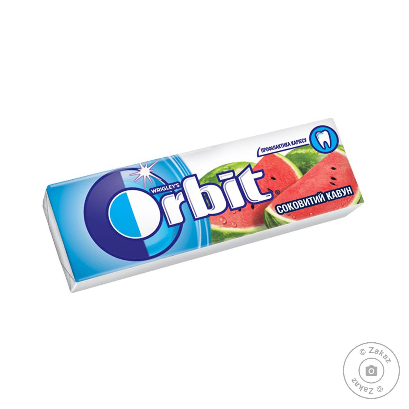 

Жувальна гумка Orbit Соковитий кавун 14г