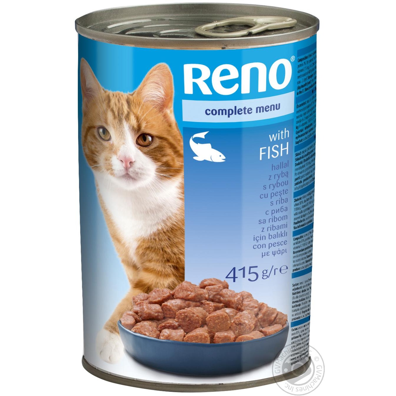 

Консерва Reno для котів риба 415г