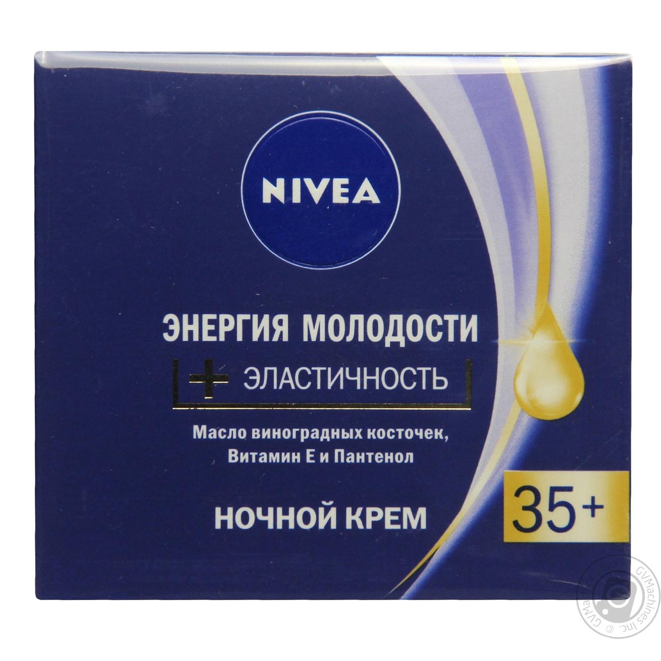 

Крем нічний Nivea Енергія молодості 35+ 50мл
