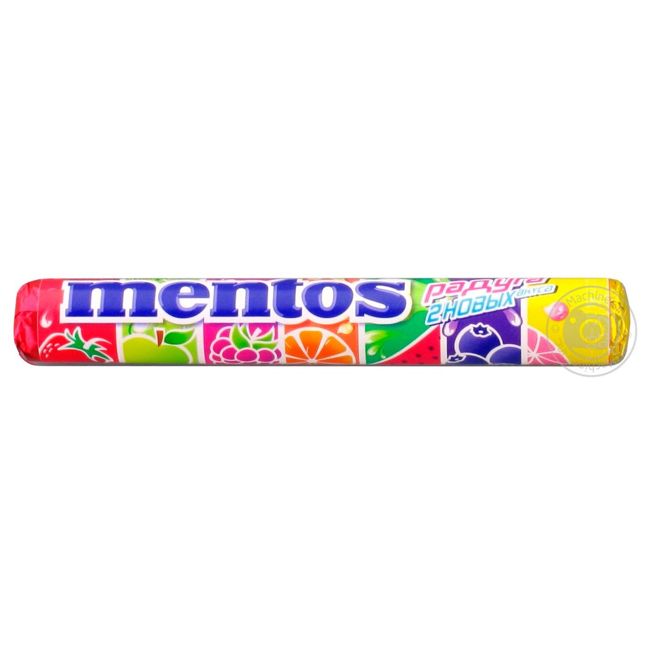 

Драже жувальне Mentos веселка 37г