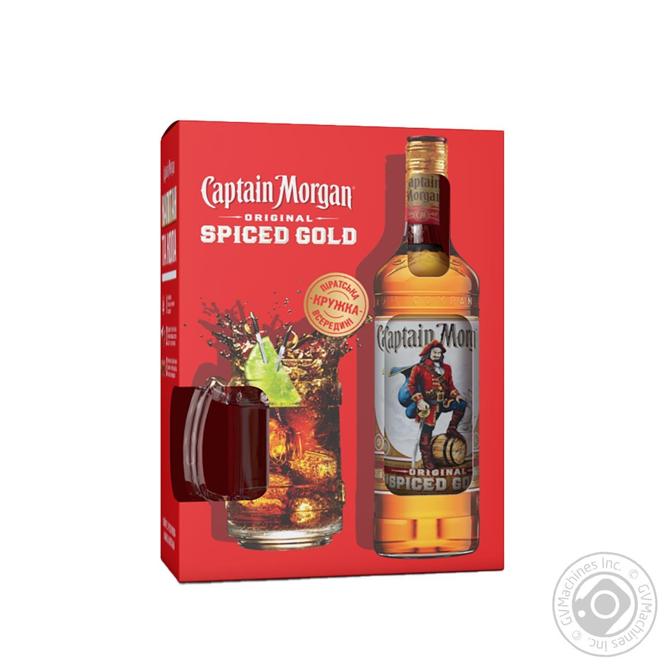 

Набір Ром Captain Morgan Spiced Gold 35% 0,7л + чашка