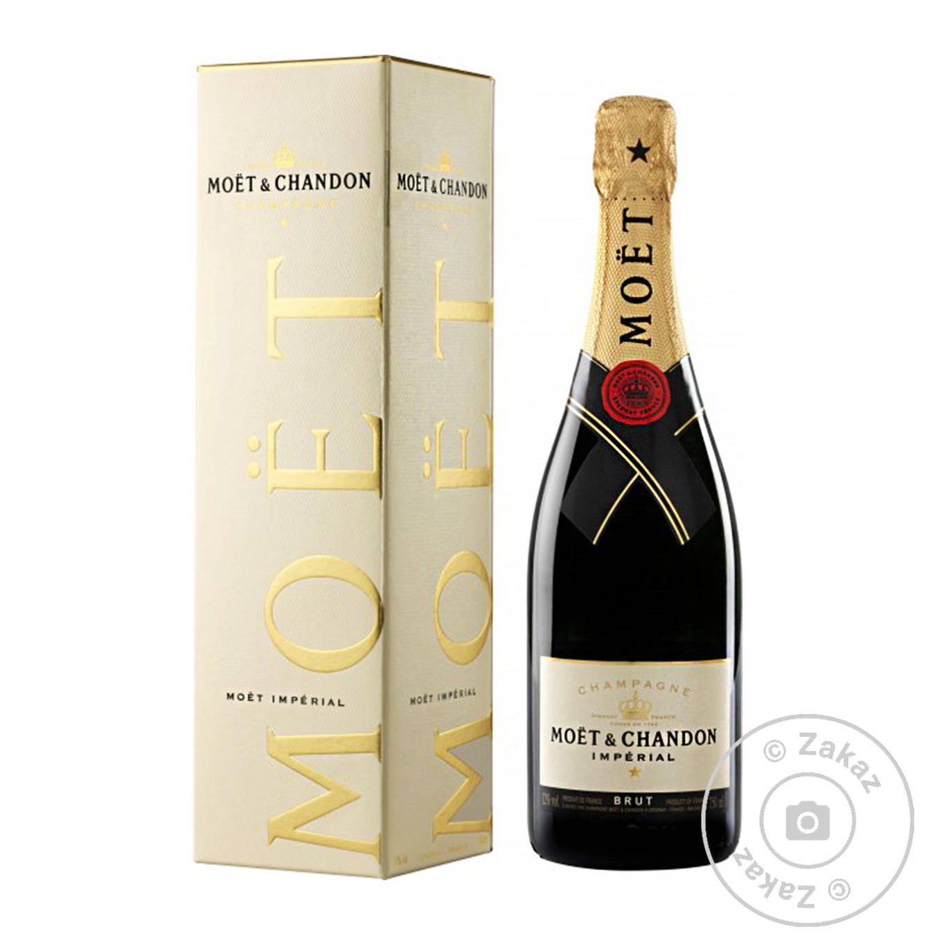 

Шампанське Moёt&Chandon Imperial біле брют 12% 0,75л