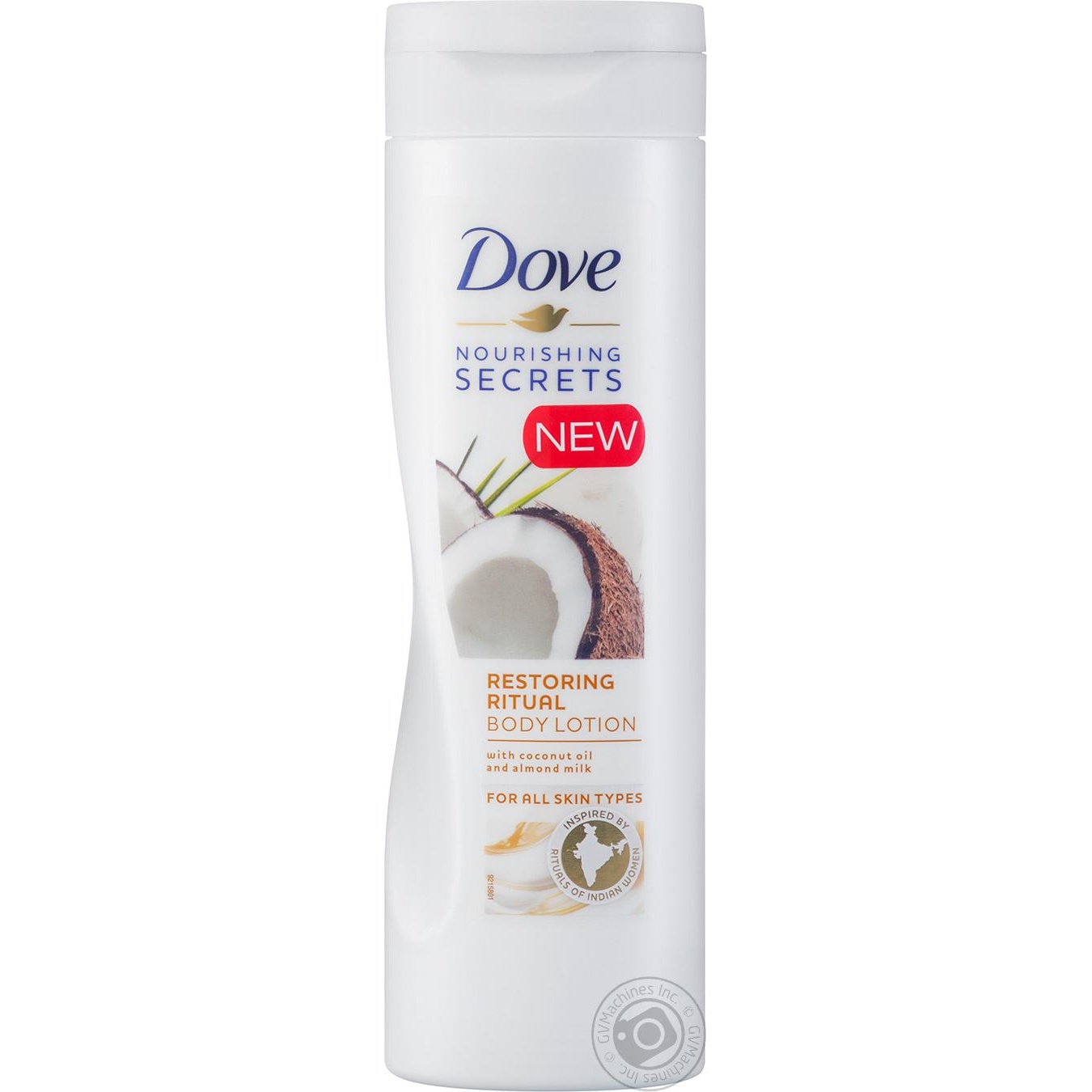 

Лосьйон Dove для тіла з кокосовою олією і мигдальним молочком 250мл