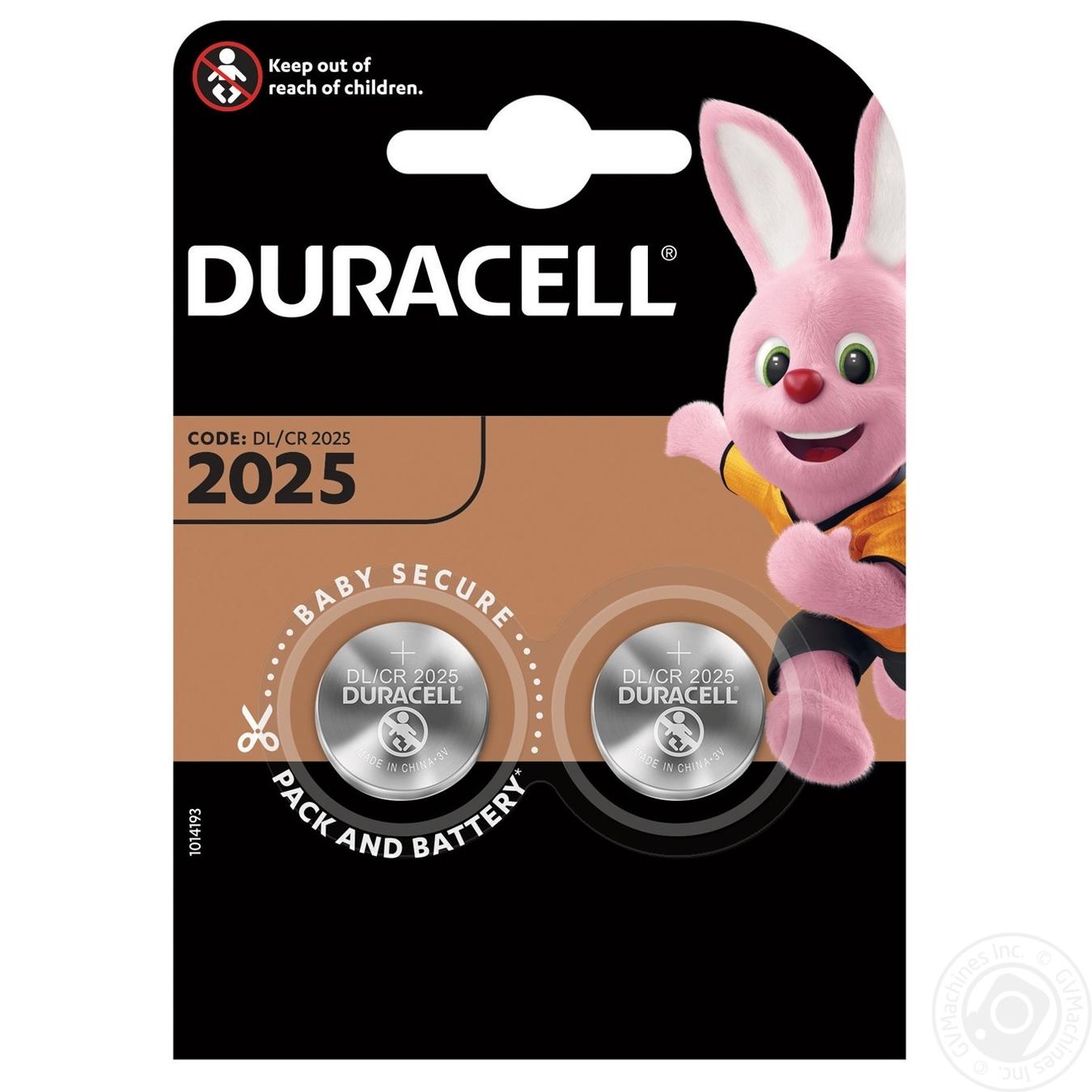 

Батарейка Duracell CR2025