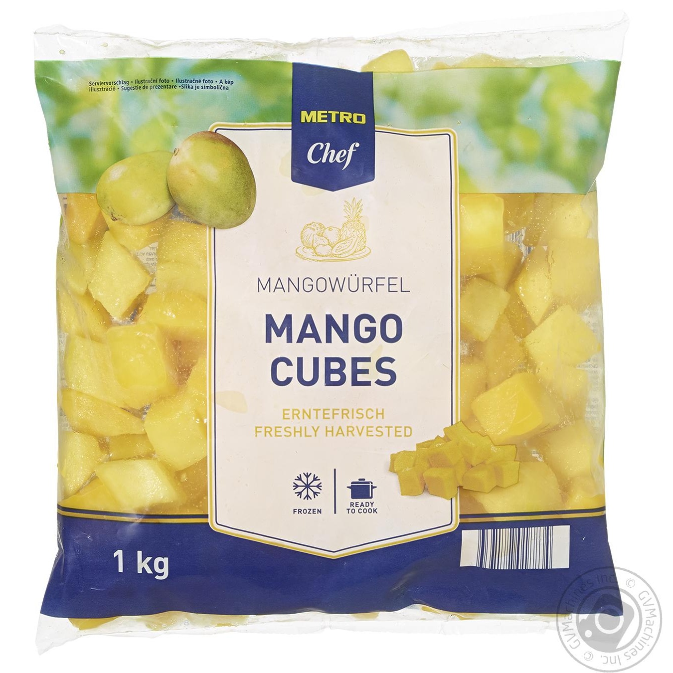 

Манго Metro Chef кубики заморожені 1кг