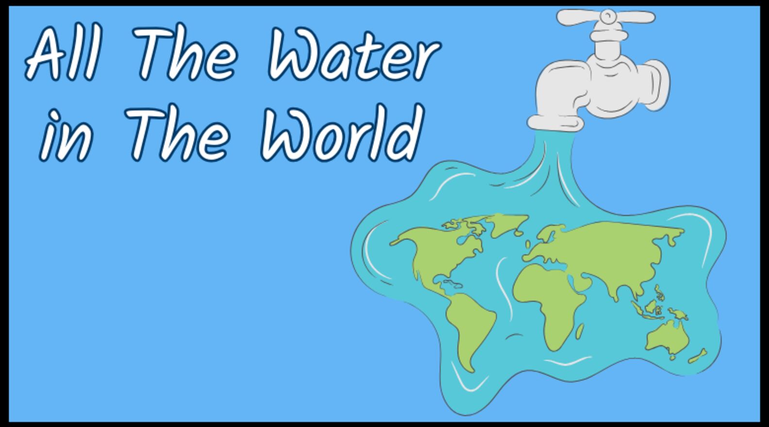 H2O for Life | All the Water in the World
