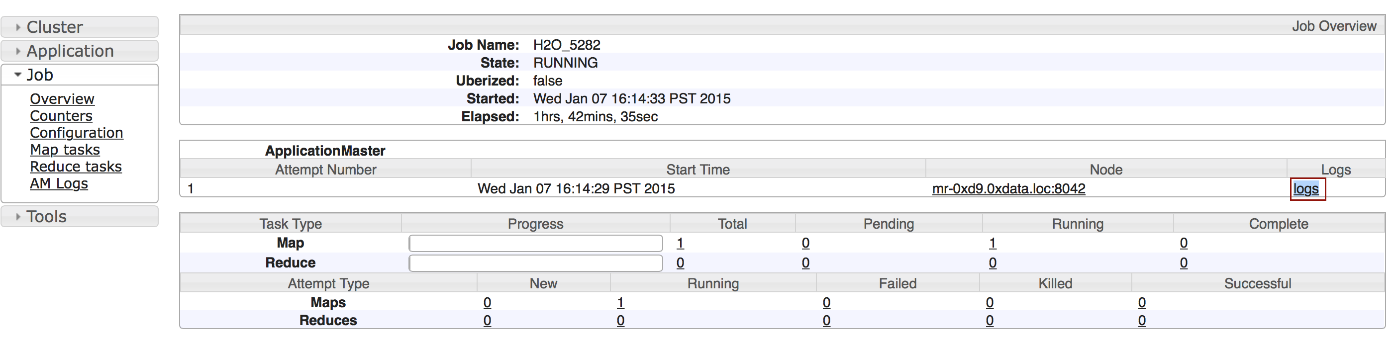 Downloading Logs — H2O 3.11.0.3759 documentation