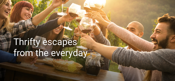 Thrifty escapes from the everyday