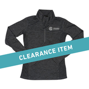 Grey Lightweight Athletic 1/4 Zip