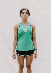 Women's Own the Run Tank - Green