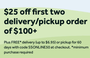 Delivery/Pickup Offer - New Customers